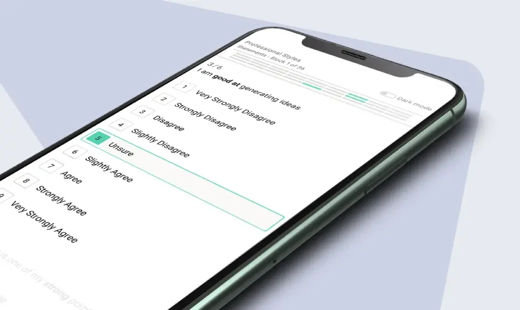 Behavioural-questionnaire phone
