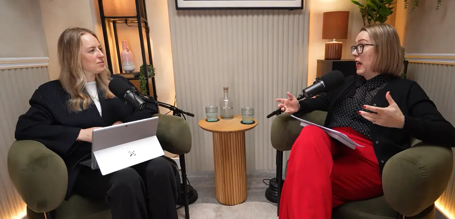 Dr Hayley Lewis in conversation on the Saville podcast