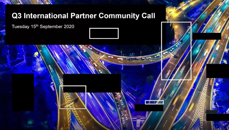 Q3 Partner Community Call video