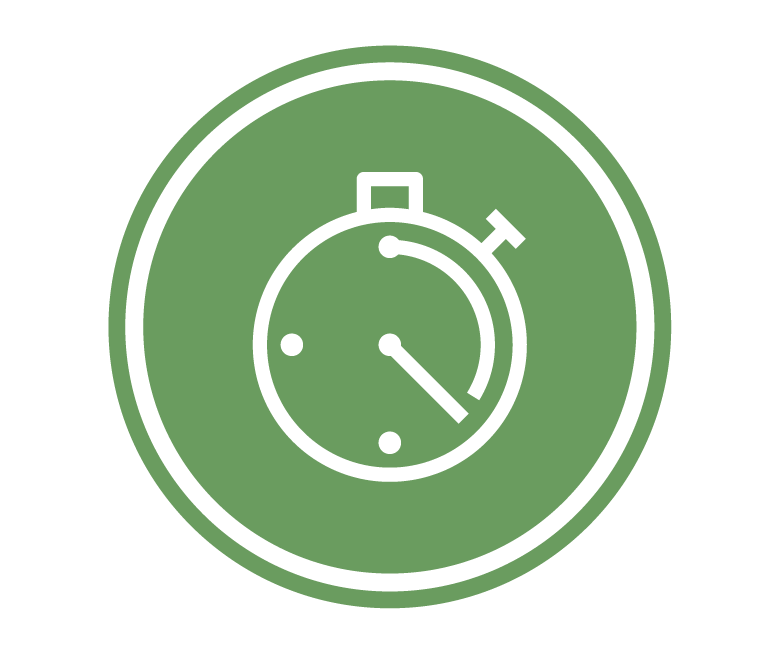 stopwatch with a fouth gone
