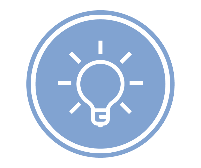 lightbulb illuminating
