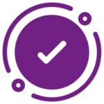 tick within circle