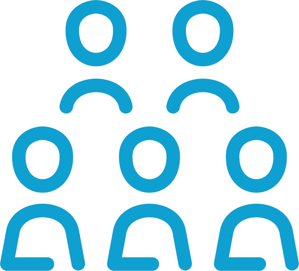 group of 5 people