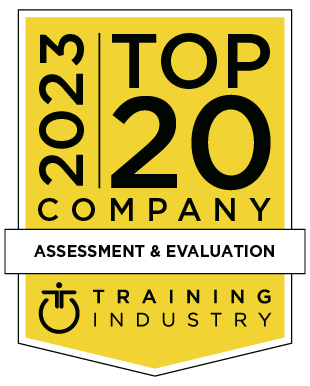 2023 Top 20 Assessment & Evaluation Providers Badge