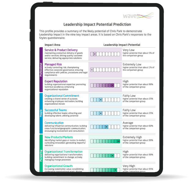 leadership impact expert mockup