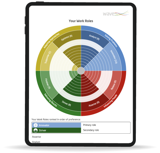 work roles mockup