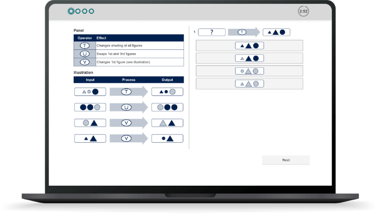 aptitude mockup