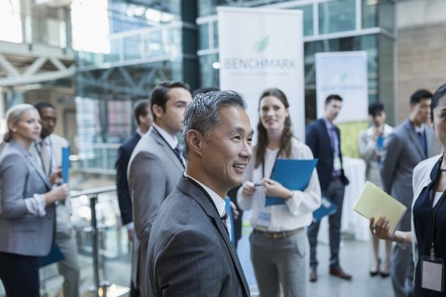 group of people at an event
