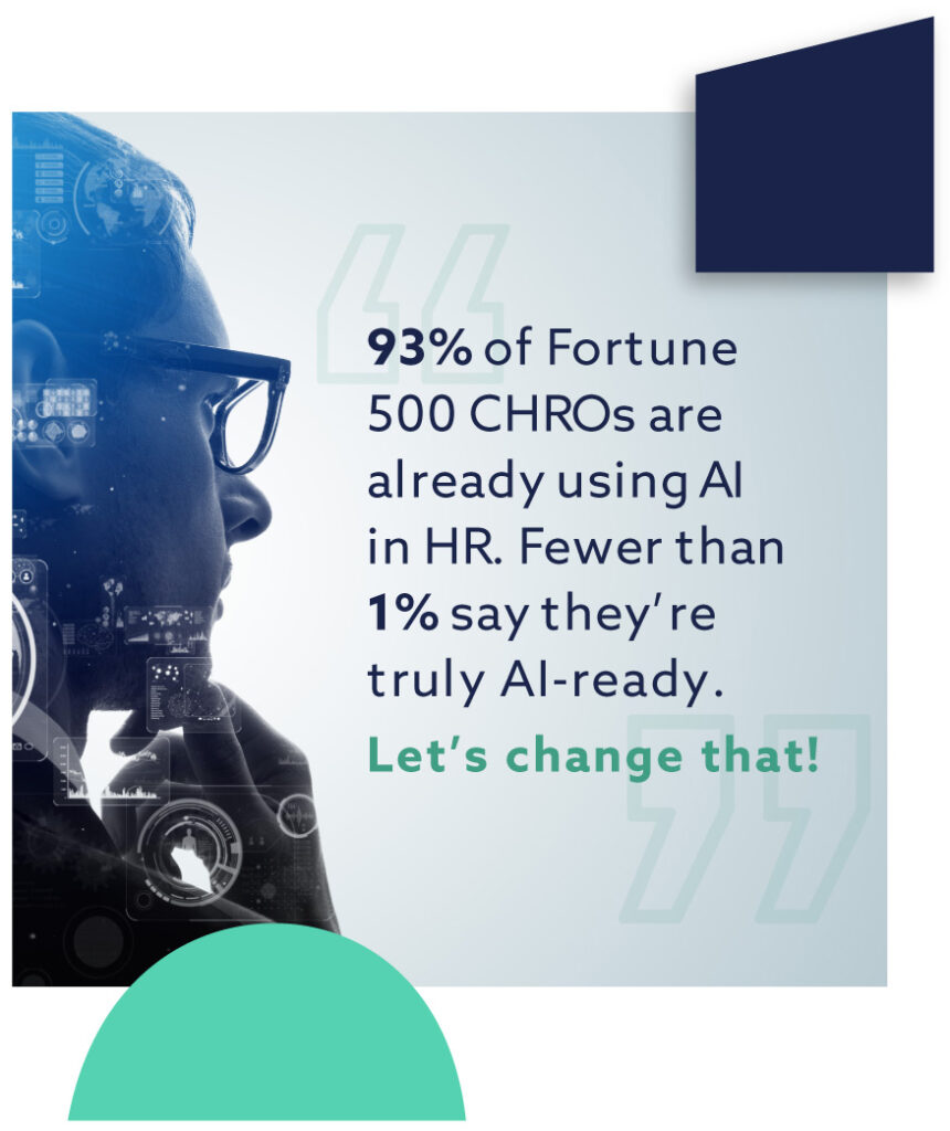 Quote saying fewer than 1% of companies using AI say they are truly AI ready