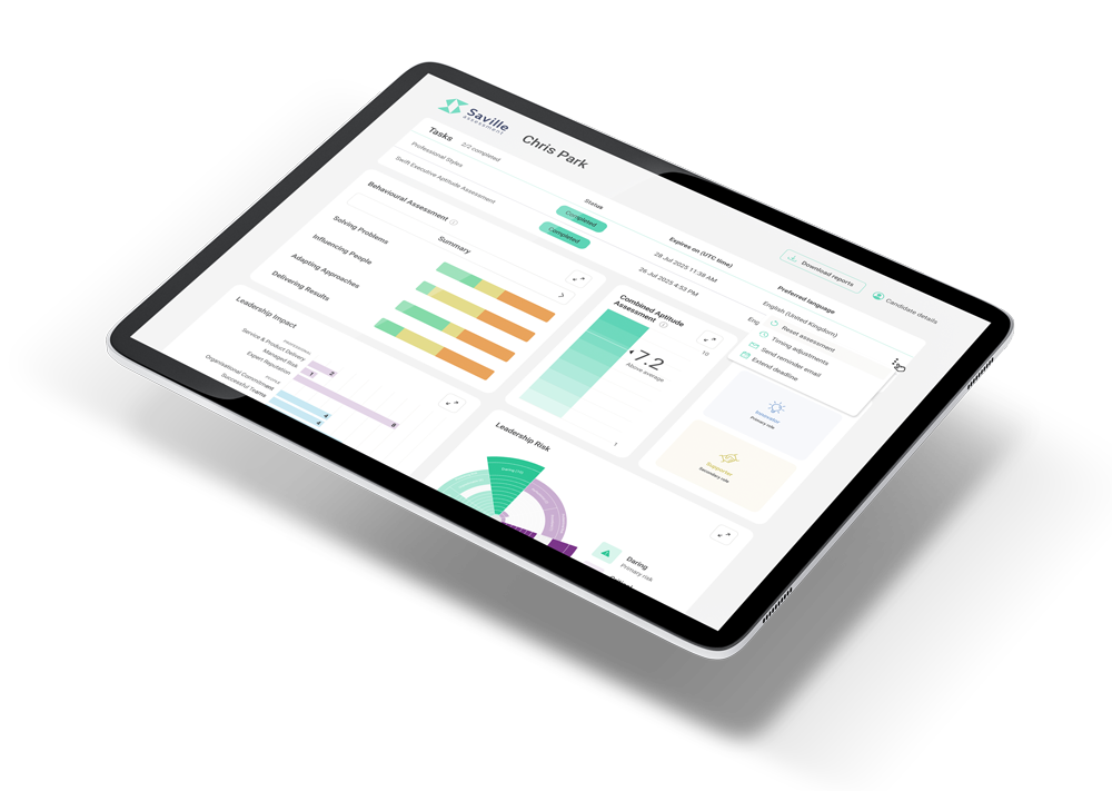 Wave Integrate on a tablet
