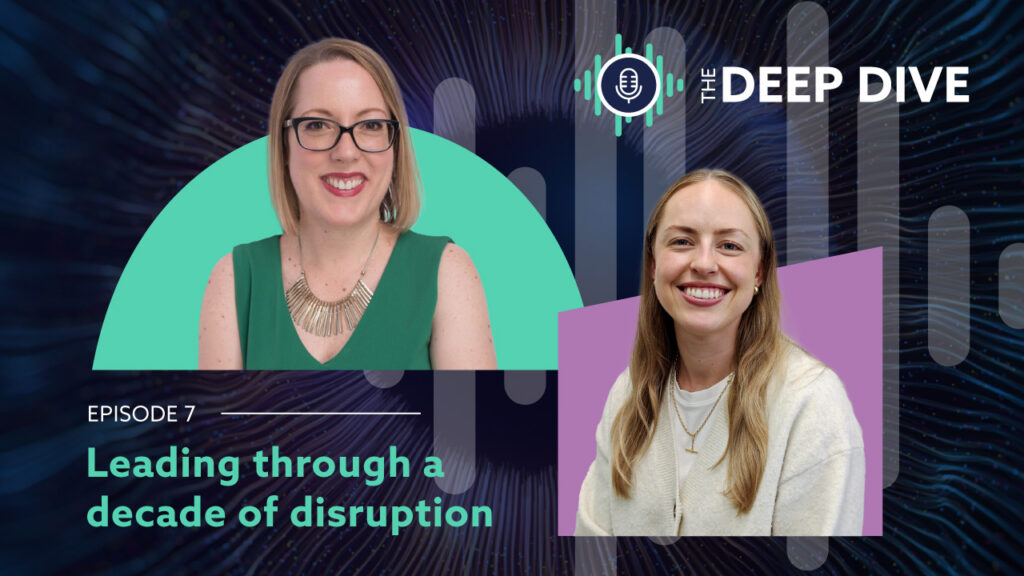 Hayley Lewis and Sarah Kelsey in branded shapes