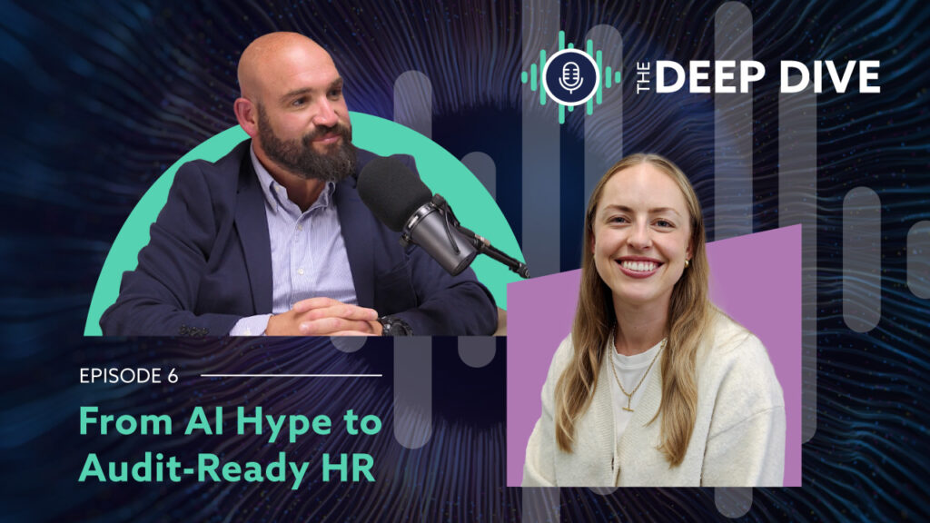 Martyn Redstone and Sarah Kelsey in branded shapes