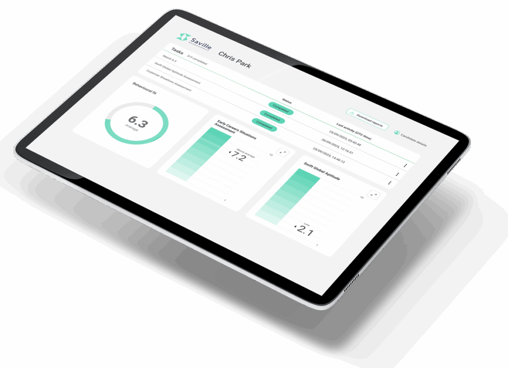 Wave Integrate on an tablet
