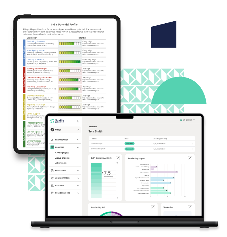 product dashboard and report